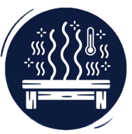 Infrared sauna icon